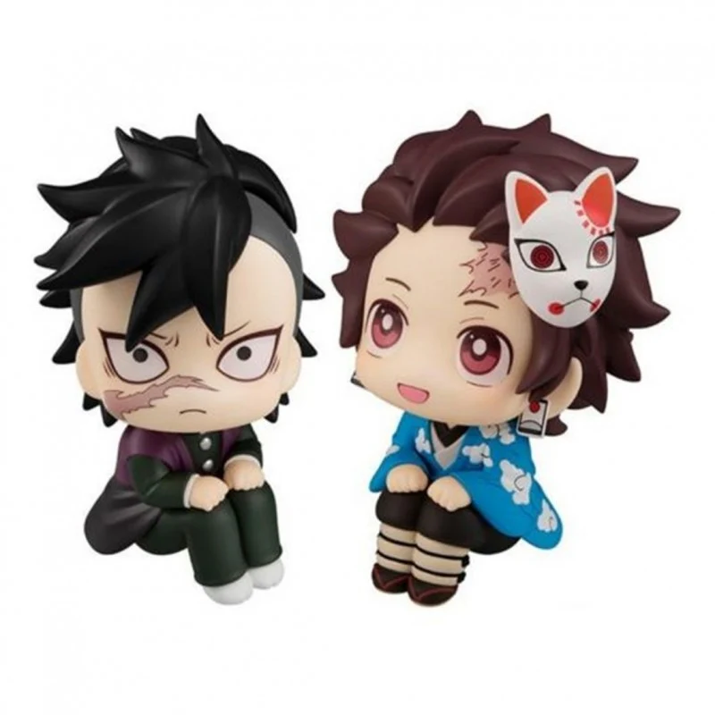 Set 2 Figuras Genya y Tanjiro Kamado - Demon Slayer 11cm
