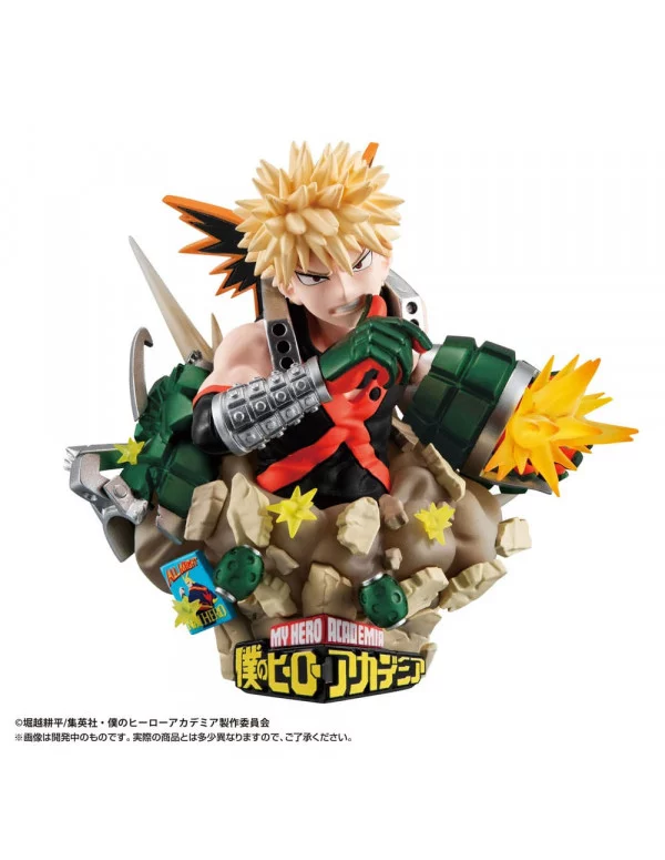 Set 3 Figuras - My Hero Academi Petitrama EX Series 9cm