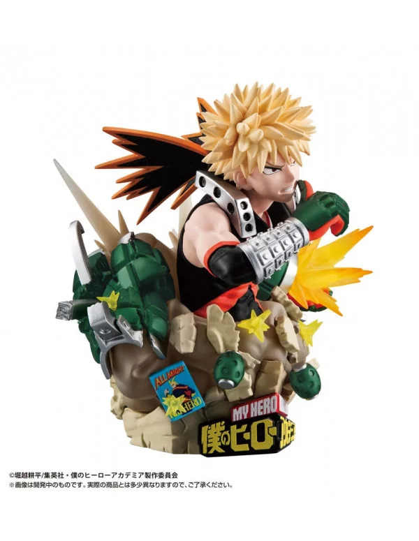 Set 3 Figuras - My Hero Academi Petitrama EX Series 9cm