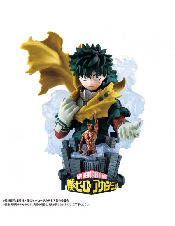 Set 3 Figuras - My Hero Academi Petitrama EX Series 9cm