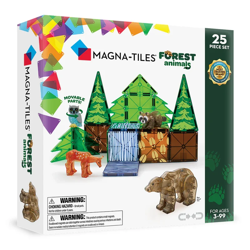Magna-T Forest Animals Set 25 piezas