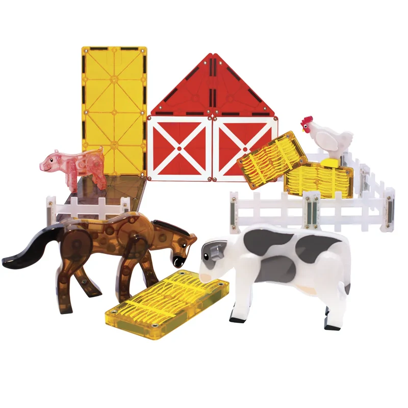 Magna-T Farm Animals Set 25 piezas