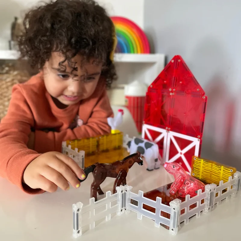 Magna-T Farm Animals Set 25 piezas