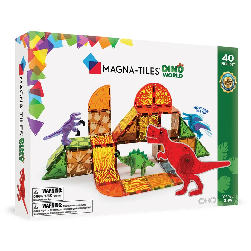 Magna-T Dino World Set 40 piezas