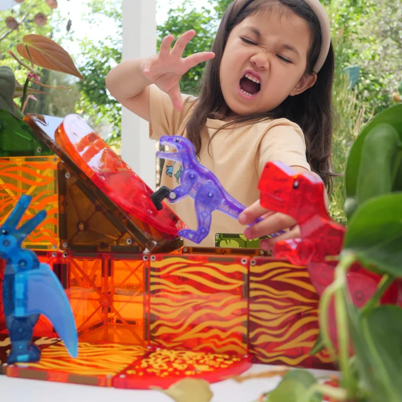 Magna-T Dino World Set 40 piezas