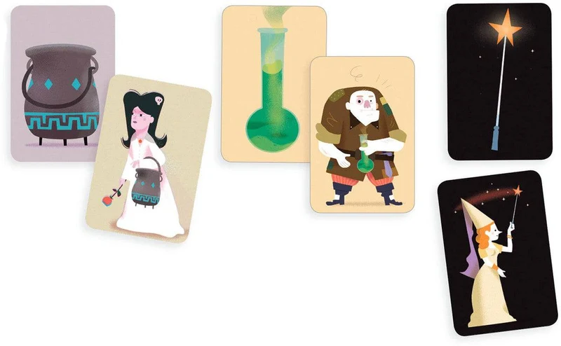 Cartas Magic School · DJECO