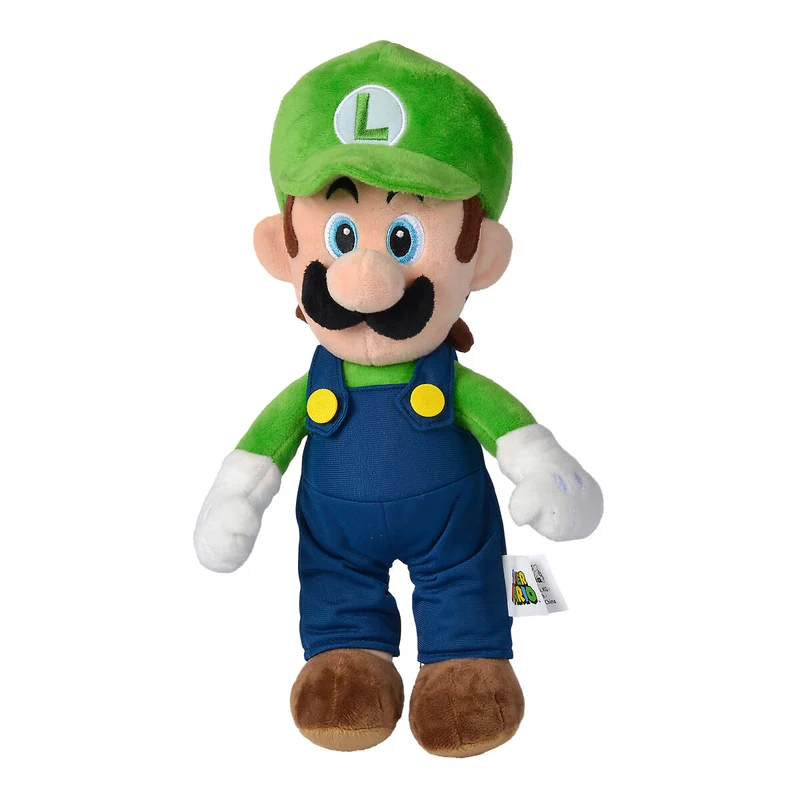 Peluche Luigi - Super Mario Bros Nintendo 30cm
