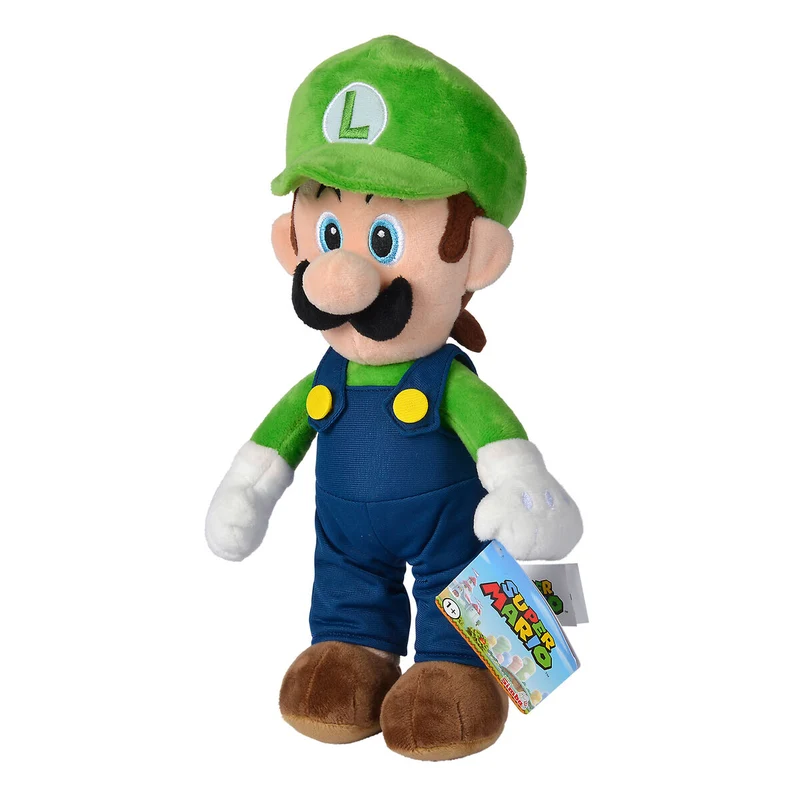 Peluche Luigi - Super Mario Bros Nintendo 30cm