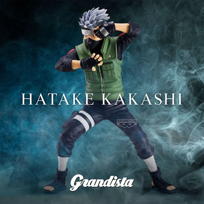 Figura Kakashi Hatake - Naruto Shippuden Grandista 23cm