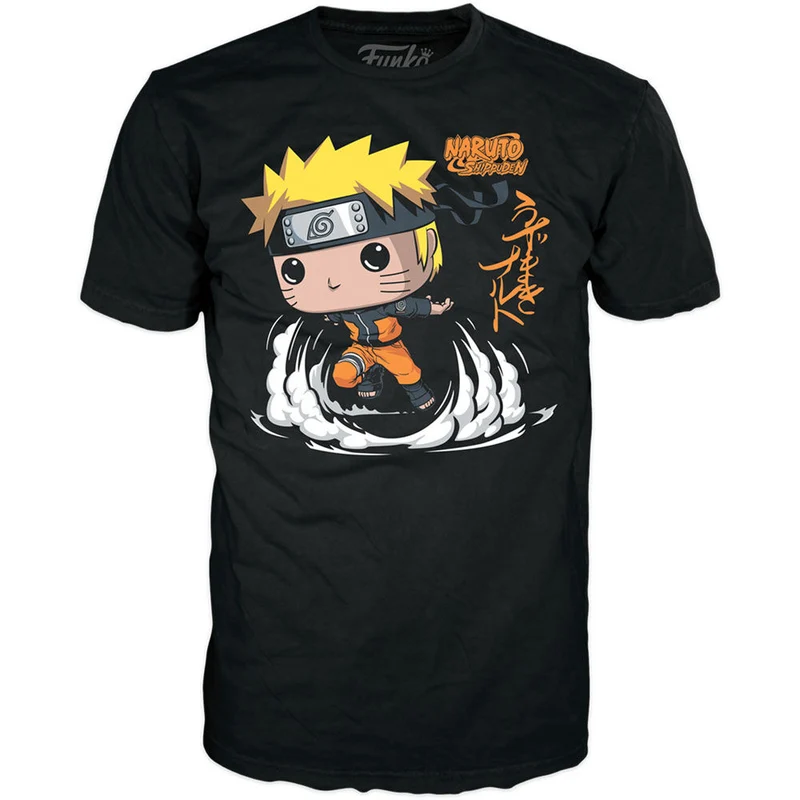 Set Funko Pop y Camiseta Naruto Shippuden