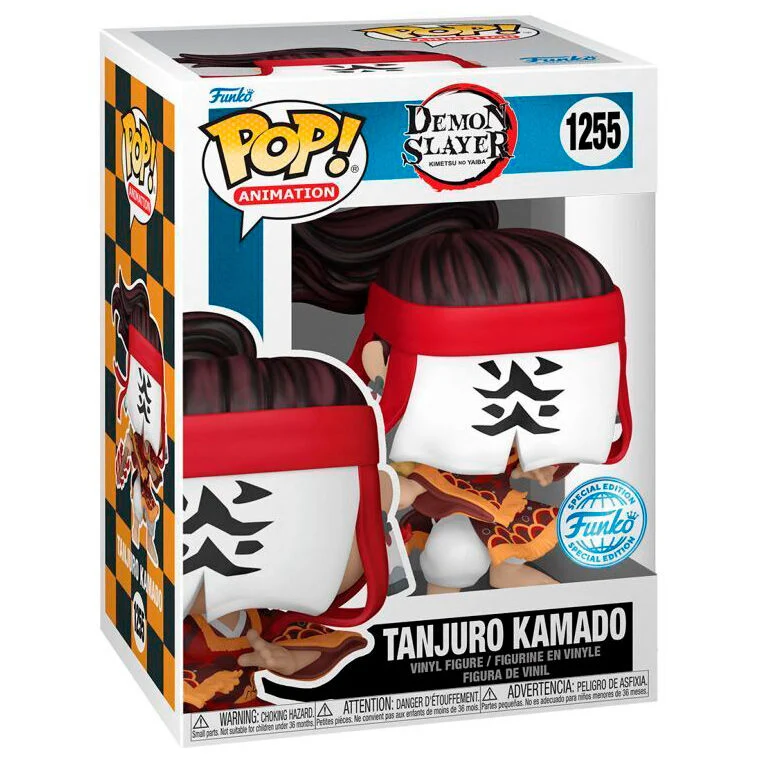 Funko Pop Tanjiro Kamado Mascara - Demon Slayer 9cm