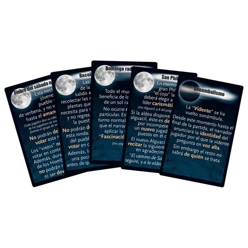 Juego de Mesa Los Hombres Lobo de Castronegro: Luna Nueva