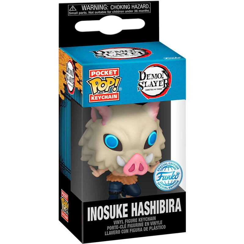 Llavero Pocket Pop Inosuke Hashibira - Demon Slayer