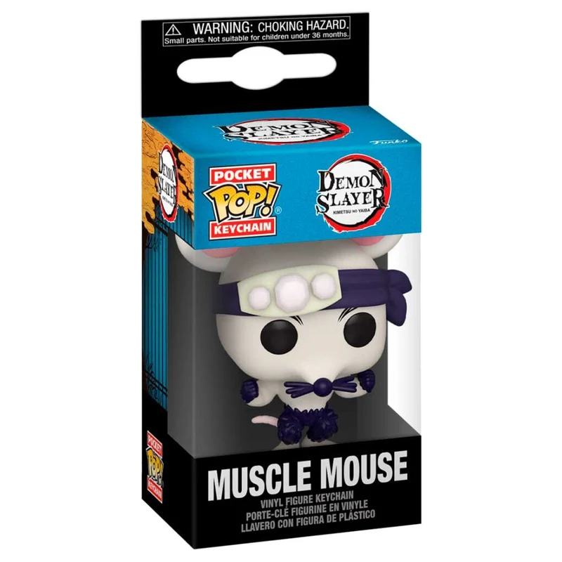 Llavero Pocket Pop Muscle Mouse - Demon Slayer