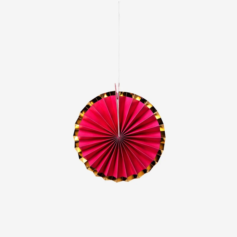 Hanging paper rosettes - 3 pcs