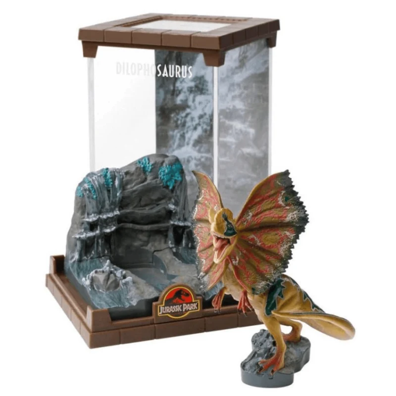 Jurassic Park Figura Diorama Dilophosaurus 18 cm