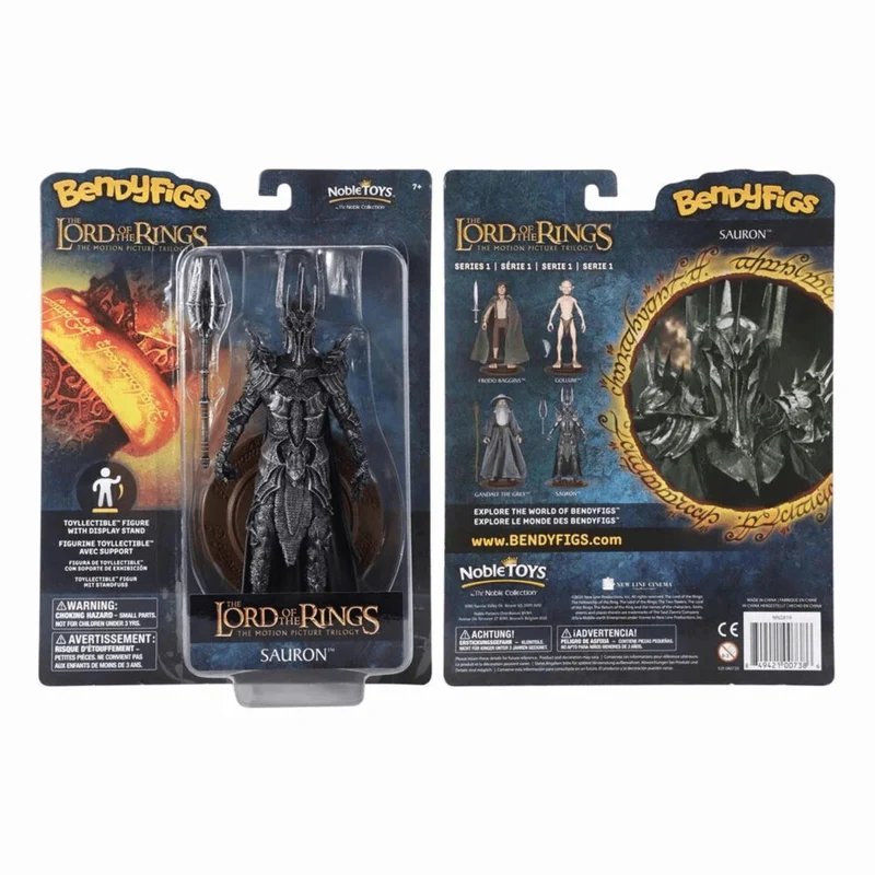 El Señor de los Anillos Figura Maleable Bendyfigs Sauron 19 cm