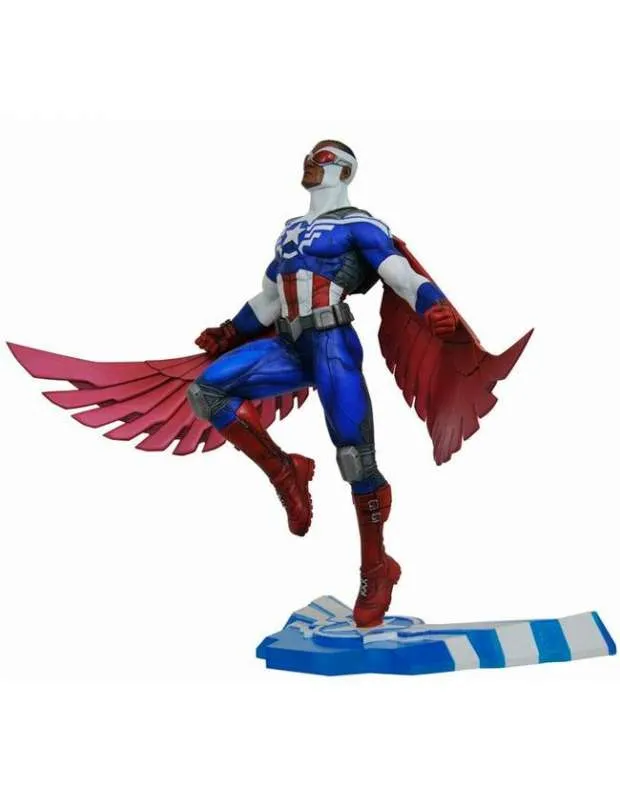 Figura Sam Wilson - Capitán América Marvel Gallery 25cm