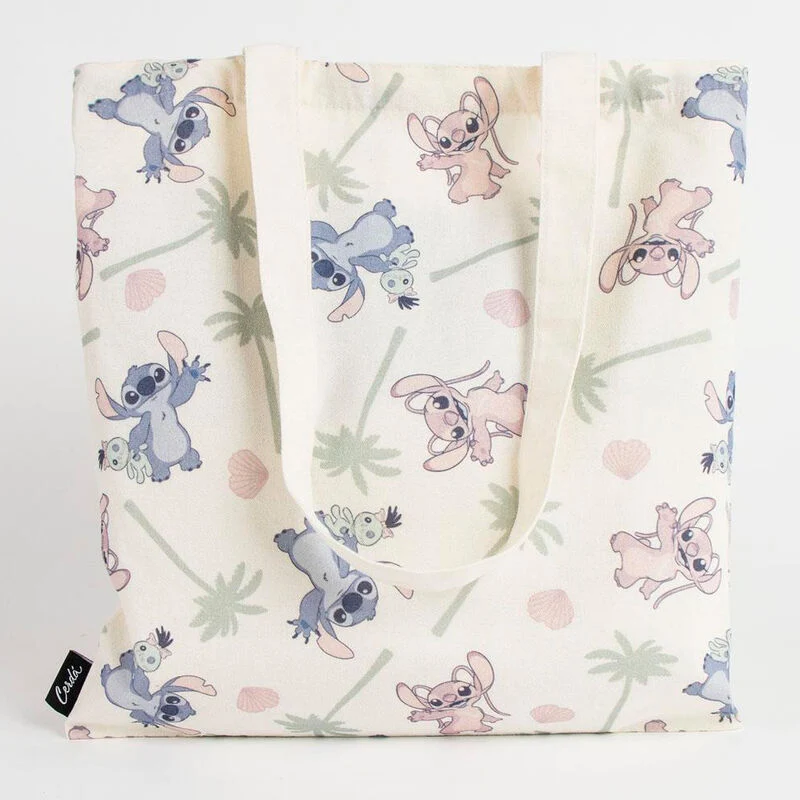 Tote Bag Stitch y Ángel