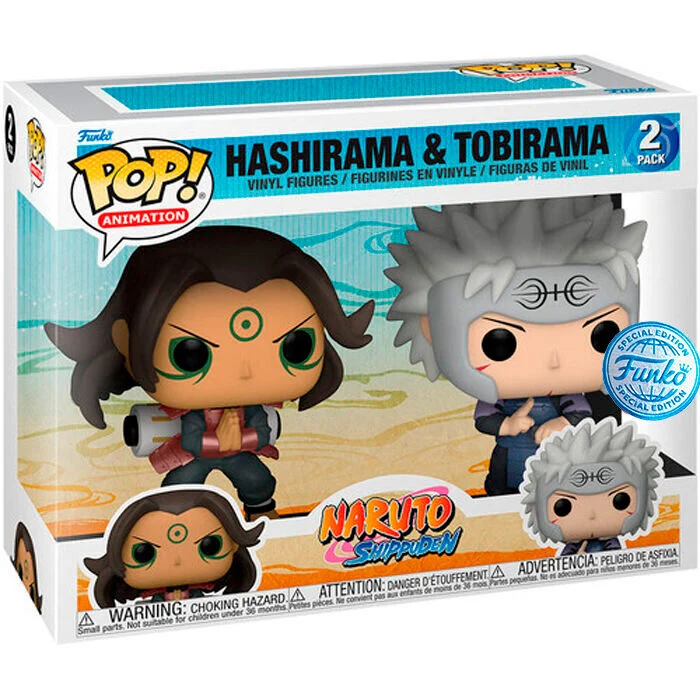 Pack 2 Funko Pop Hashirama y Tobirama - Naruto Shippuden