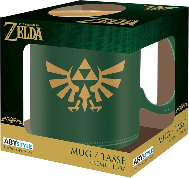 Taza Insignia Hyrule - The Legend of Zelda 450ml