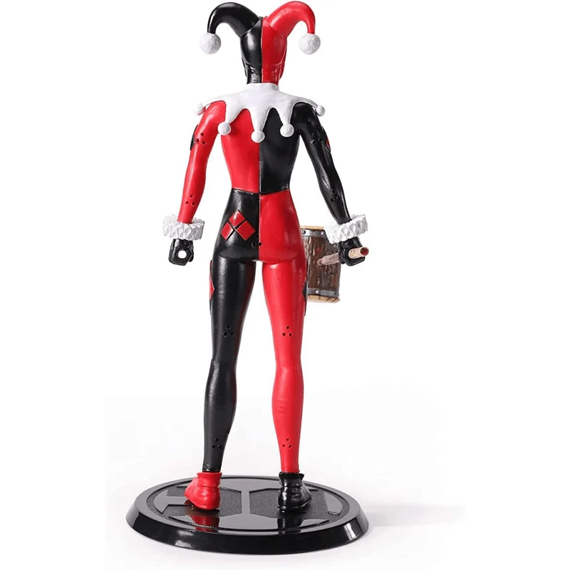 DC Comics Figura Bendyfig Harley Quinn Jester Outfit 19 cm