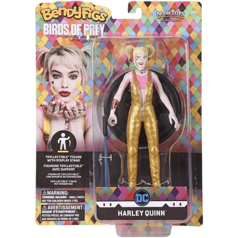 DC Comics Figura Bendyfig Harley Quinn 17 cm