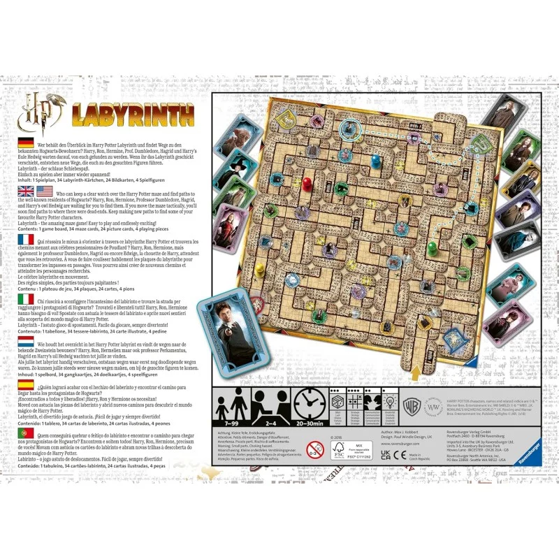 Juego de Mesa Labyrinth - Harry Potter