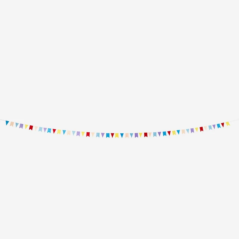 Fabric garland. 400 cm
