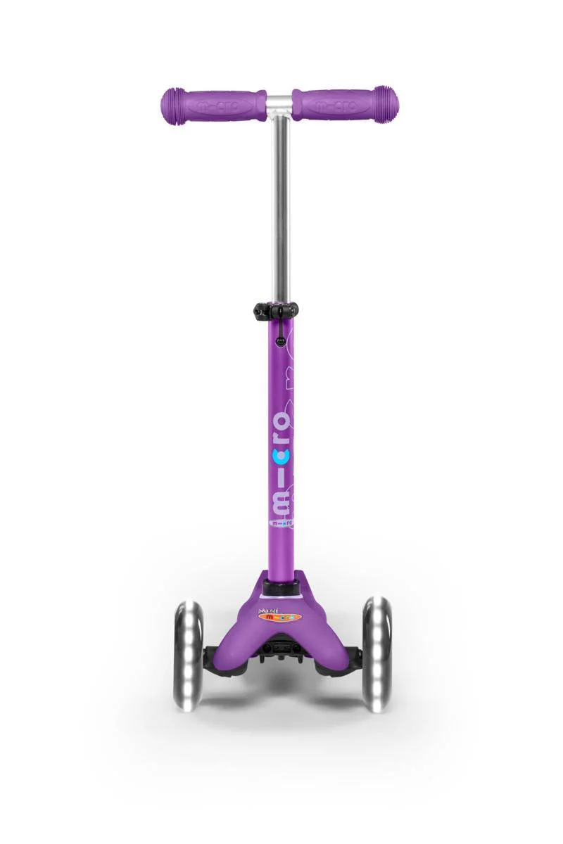 Patinete Mini Deluxe LED · Lila