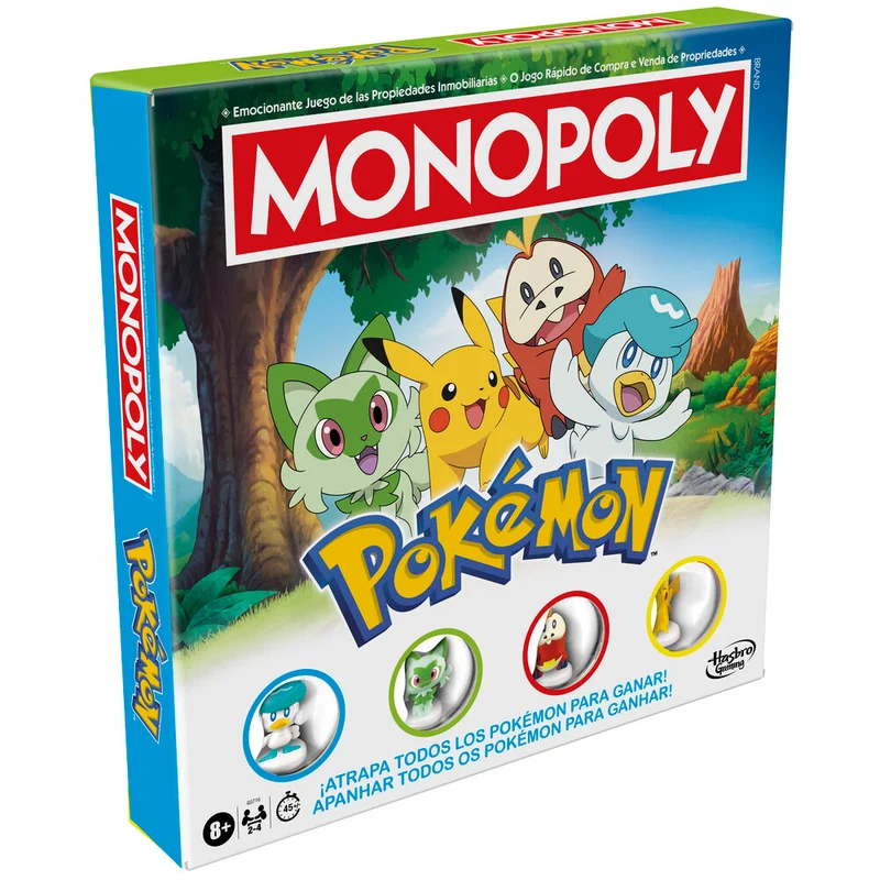Juego de Mesa Monopoly Pokémon
