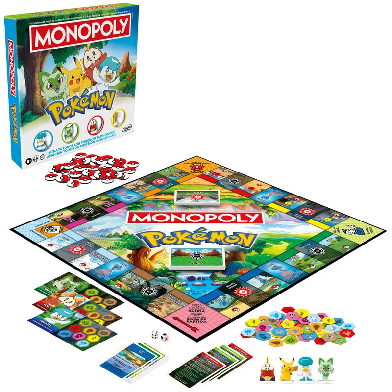 Juego de Mesa Monopoly Pokémon