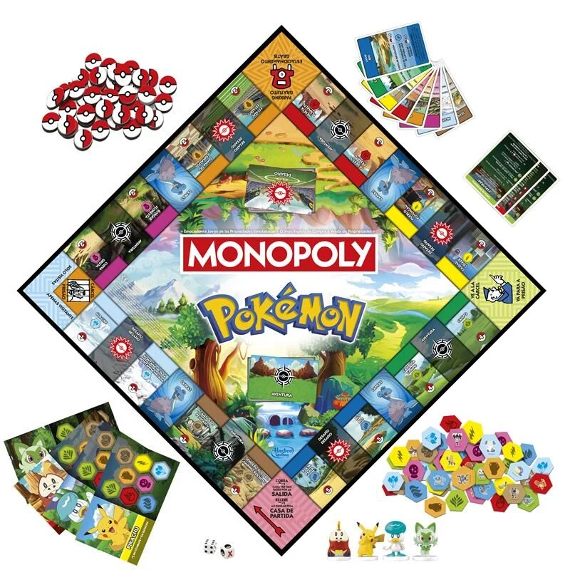 Juego de Mesa Monopoly Pokémon