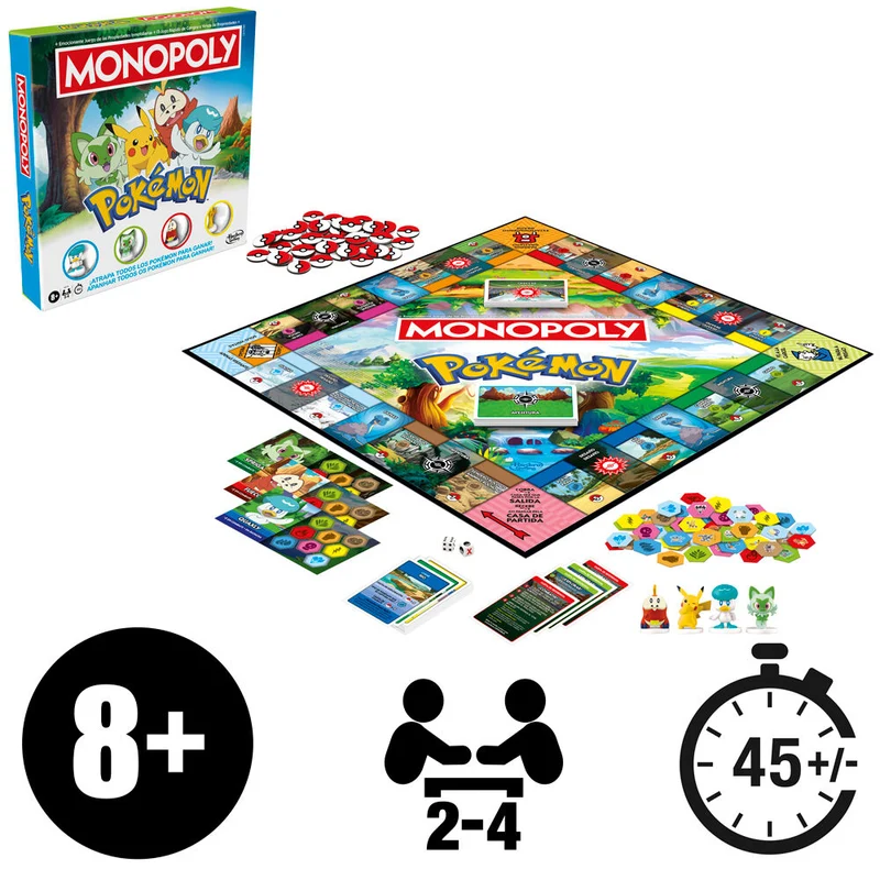 Juego de Mesa Monopoly Pokémon
