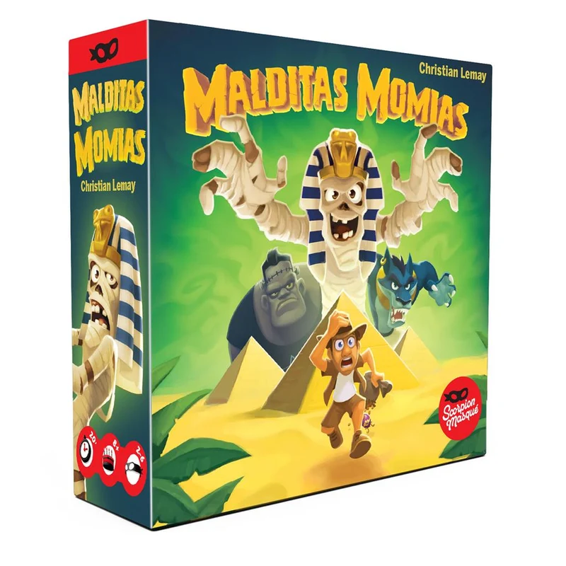 Juego de Mesa Malditas Momias