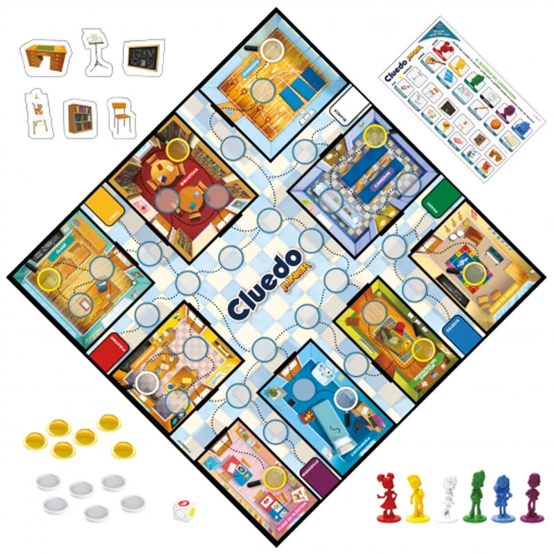 Juego Mesa Cluedo Junior
