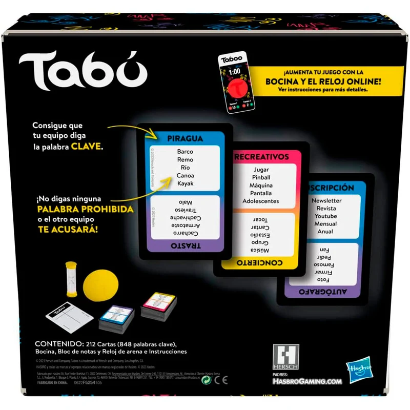 Tabú - Juego de Mesa