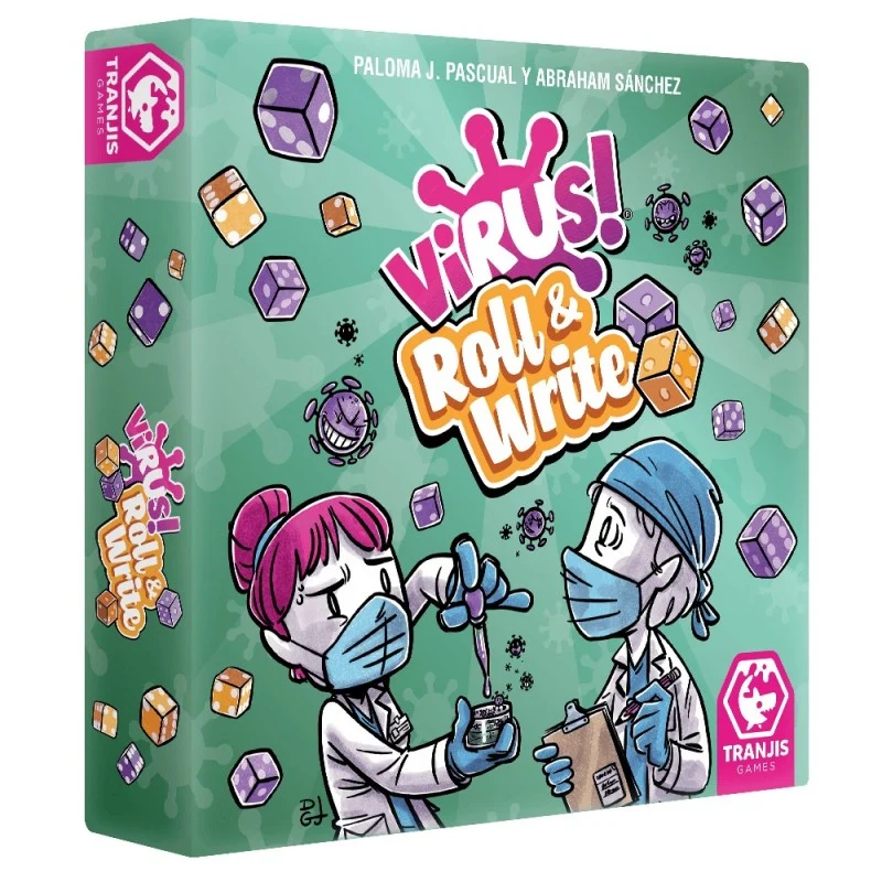Virus Roll Write - Juego de Mesa