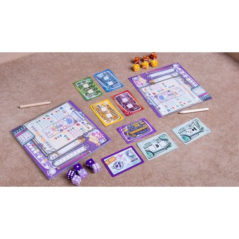 Virus Roll Write - Juego de Mesa
