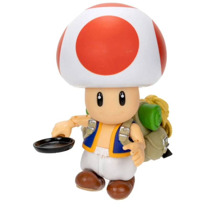 Figura Toad - Super Mario Bros Nintendo 13cm