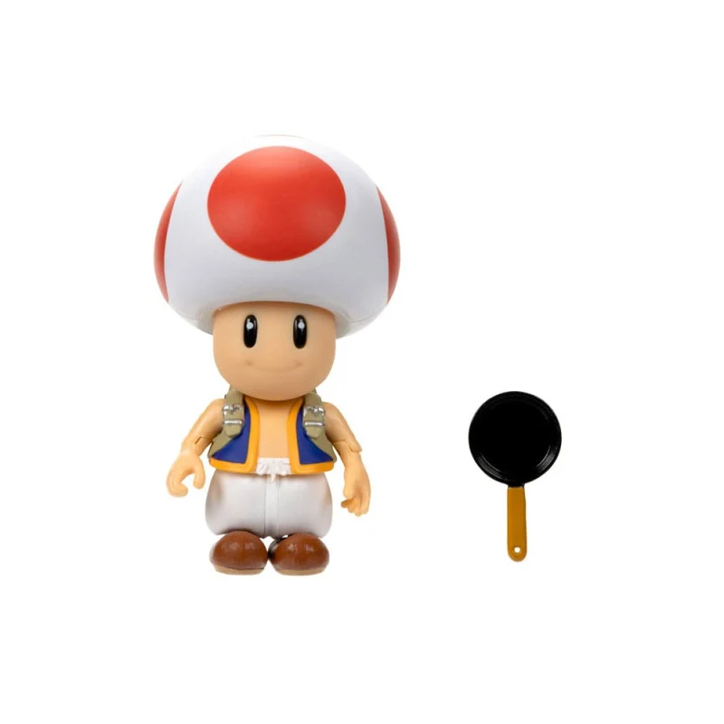 Figura Toad - Super Mario Bros Nintendo 13cm
