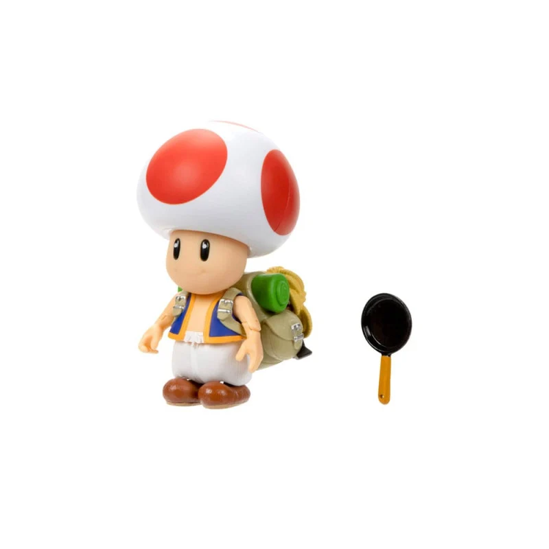 Figura Toad - Super Mario Bros Nintendo 13cm