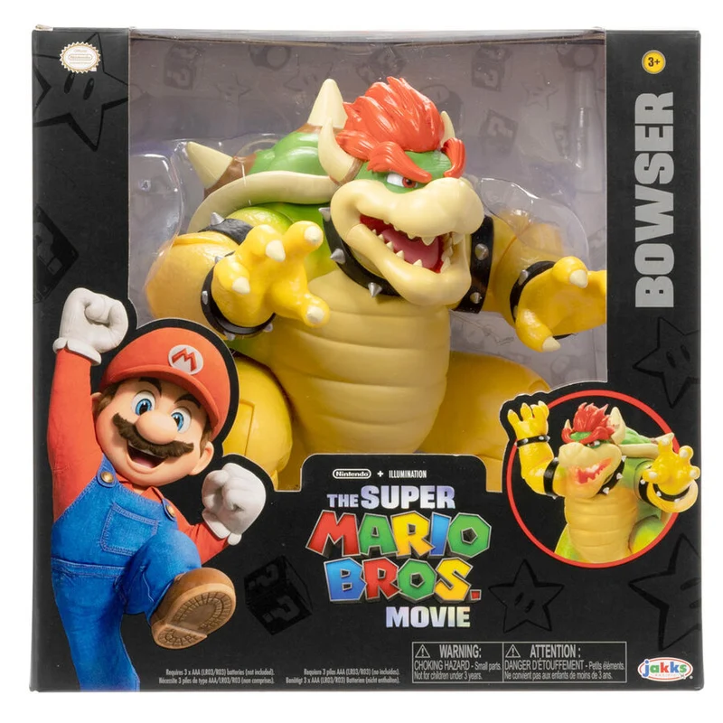 Figura Bowser - Super Mario Bros Nintendo 17cm