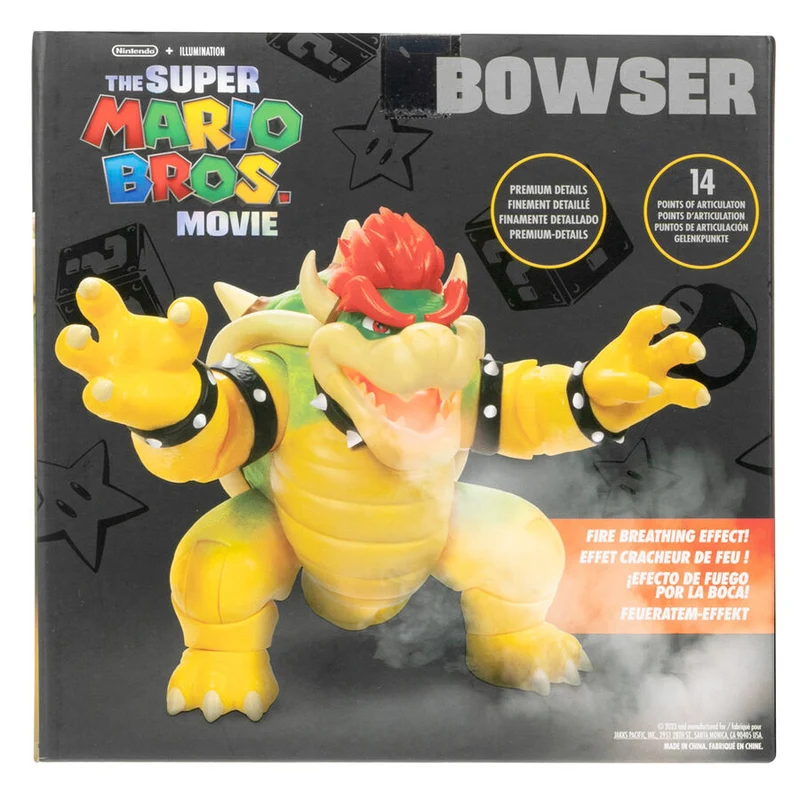 Figura Bowser - Super Mario Bros Nintendo 17cm