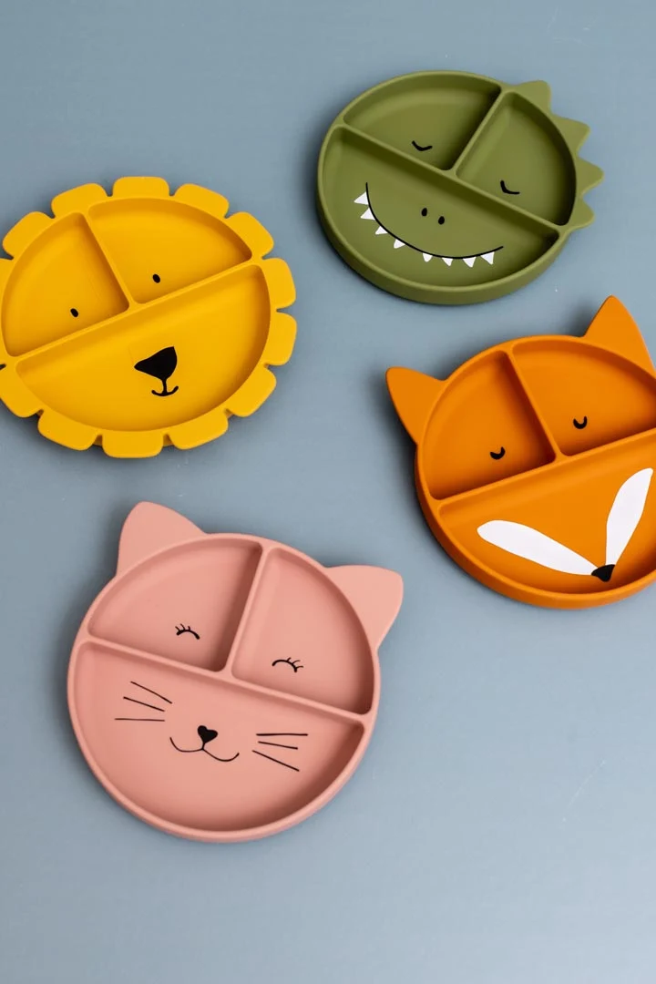 Plato compartimentos silicona Gato · Trixie