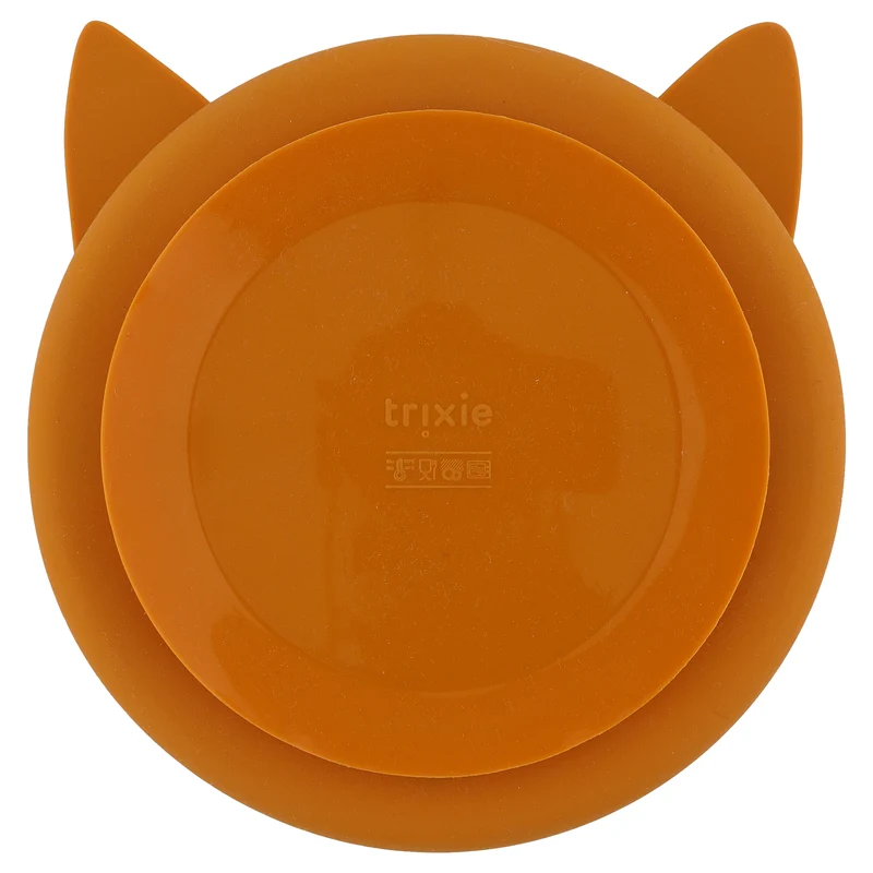Plato compartimentos silicona Fox · Trixie