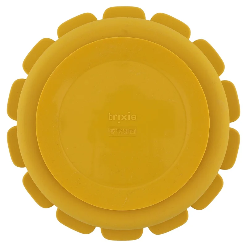Plato compartimentos silicona León · Trixie