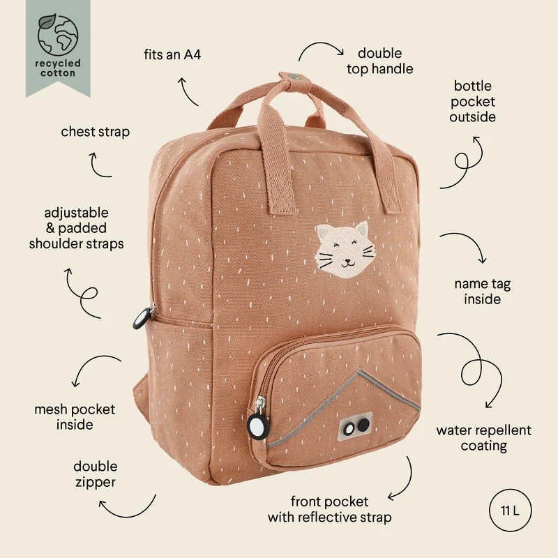 Mochila Grande Gato · Trixie