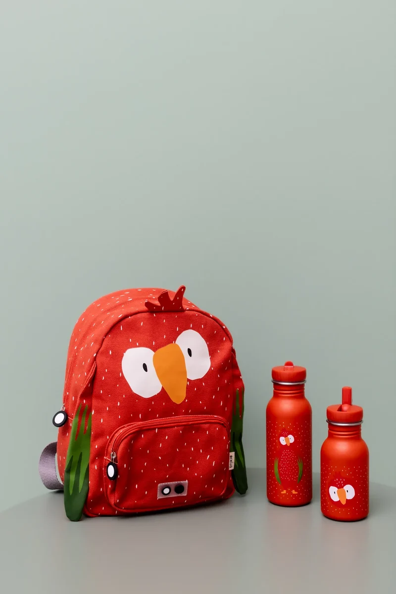 Botella Acero Loro 350ml · Trixie
