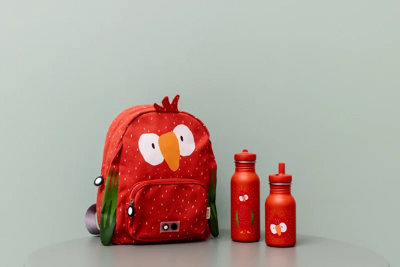 Botella Acero Loro 500ml · Trixie